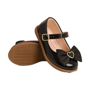 รองเท้าหนังแท้สำหรับเด็ก แบบ unisex หัวมน ผลิตจากหนังพรีเมียม จำหน่ายส่ง - Product Image 1