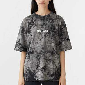 OEM New Arrived Summer Women's Crew Neck Oversized T-Shirts Custom Printed Logo Appliques Eco-Friendly Quick Dry 100% Polyester - Product Image 1