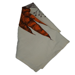 Essuie-tout de cuisine en coton biologique 100% de haute qualité, écologique, réutilisable, séchage rapide, facile à manipuler, motif floral, logo personnalisable - Product Image 1