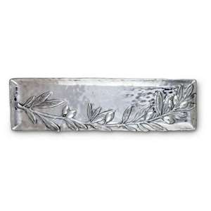 Plateaux décoratifs pour restaurant, grands plateaux rectangulaires de présentation en argent avec poignées, fournitures pour événements et fêtes, plateaux personnalisés avec impression de logo - Product Image 4