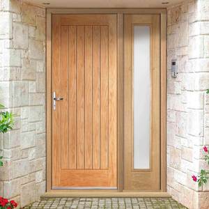 Portes en bois insonorisées sur mesure de qualité supérieure - Portes en bois avec bloc-porte - Portes extérieures en bois - Product Image 2