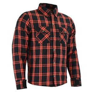 2026 CE Armored Motorcycle <b>Flannel</b> Shirt Unisex Breathable 140g Full Sleeve Riding <b>Jacket</b> % Cotton Custom Logo OEM Service - Product Image 1