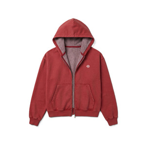 Sherpa Lined <b>Zip</b> <b>Up</b> Hoodies Heavyweight Cotton Fleece Streetwear Warm Winter <b>Jacket</b> Custom Logo Thick Fabric OEM Bulk Supply - Product Image 1