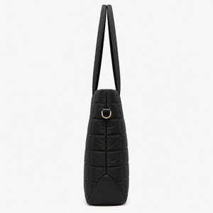 Sac fourre-tout à bandoulière rembourré en cuir véritable de style vintage pour femme, grande capacité, résistant à l'eau, sac à main de travail pour ordinateur portable, très demandé - Product Image 2