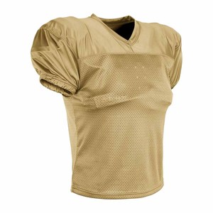 Maillot d'entraînement de football américain en mesh noir pour adulte, uniforme d'entraînement extensible, séchage rapide, vêtements d'équipe - Product Image 4