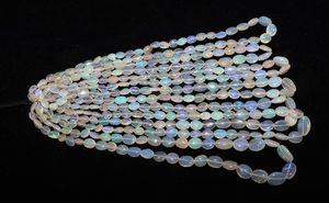 Natural Ethiopian Welo <b>Opal</b> Smooth Oval Shape Beads Flashy Fire <b>Opal</b> Gemstone Beads 16 Inch Natural <b>Opal</b> Beads Jewelry Making - Product Image 3