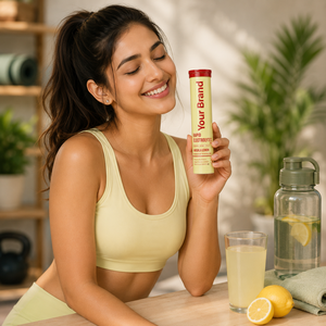 OEM Private Lable Electrolyte Effervescent <b>Tablets</b> Masala Lemon Flavor Sugar Free Daily Use Fizzy <b>Tablets</b> 20 <b>Tablets</b> Pack - Product Image 6
