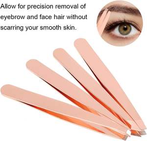 Pinzas con Logotipo Personalizado, Punta de Fibra para Volumen, Pinzas de Aislamiento de Acero Inoxidable Alemán, Pinzas para Extensión de Pestañas en Negro Mate - Product Image 5