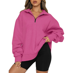 Sudadera Deportiva de Manga Larga con Media Cremallera para Mujer, Ropa Deportiva para Gimnasio, Entrenamiento y Fitness - Product Image 6