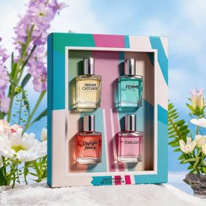 Set de Regalo de Perfume en Spray Eau de Parfum de Larga Duración de 4 Piezas para Mujer, 4 Aromas Únicos para Halloween o Navidad - Product Image 6