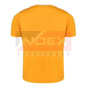 เสื้อยืดคอกลมแขนสั้นผู้ชาย Index Sportswear ทรงปกติ สีพื้น ผ้าฝ้ายถักเนื้อนุ่ม ระบายอากาศได้ดี สวมใส่สบาย - Product Image 2