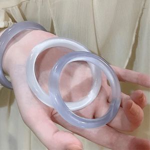 Stylish Resin <b>Bangles</b> Handmade Colorful Statement Jewelry Lightweight Wrist Accessories for Women - Product Image 5