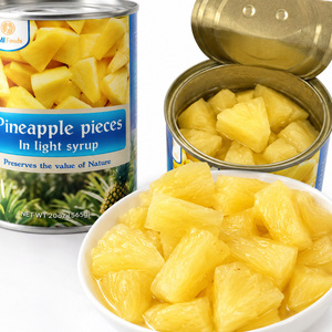 Piña en Rodajas en Almíbar Ligero de la Mejor Calidad, Deliciosa, la Más Vendida, Precio de Fábrica, Empacada en Lata de 20oz - Product Image 1