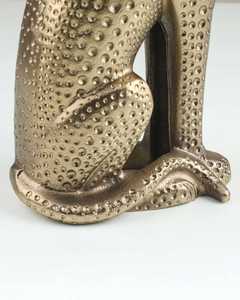 Jaffs Exports Aluminium L 17xW 11xH 38cm Cheetah Sculpture Artistic Tabletop Decor Eco-Friendly Handcrafted Animal <b>Figure</b> Living - Product Image 6