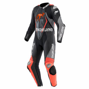 ชุดแข่งรถมอเตอร์ไซค์หนังแท้ ชุดมอเตอร์ไซค์หนังหนา ผลิตในประเทศปากีสถาน ชุดขับขี่มอเตอร์ไซค์ ชุดแข่งรถคุณภาพพรีเมียม Kangaroo - Product Image 1