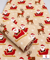 Écharpe de Noël imprimée festive pour femme, foulard carré de Noël, doux et léger, imprimé numérique, fabricant OEM ODM personnalisé