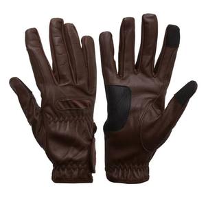 Gants de polo en cuir synthétique respirant, durables et confortables pour l'équitation hivernale, pour droitiers, tailles enfant et adulte - Product Image 1