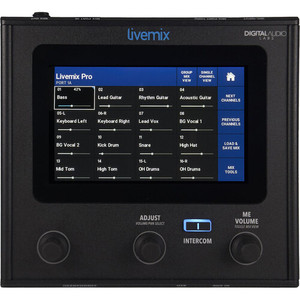 Digital Audio Labs Livemix Pro Solo - Console de mixage personnelle - 16 canaux MIDI/XLR - Compatible avec les smartphones - Product Image 2