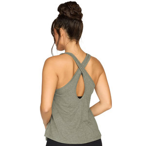 <b>Women</b> Breathable New Stylish Activewear Sports Tank <b>Top</b> with <b>Mesh</b> Design Racerback Tank <b>Top</b> - Product Image 2