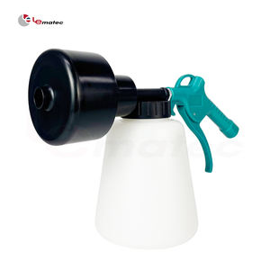 Pistolet de nettoyage pneumatique à mousse dense avec une pression de 6,2 bar/90 psi et une capacité de 1000 ml pour le lavage des surfaces de voitures et de motos - Product Image 1