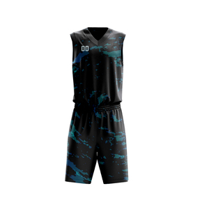 Uniformes de baloncesto de diseño personalizado, precio competitivo, buena calidad, secado rápido, 100% poliéster, en venta. - Product Image 5