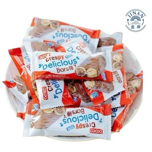 Barra Energética de Chocolate con Mantequilla de Maní, 360g, Barra de Chocolate de Doble Núcleo, Snacks Populares - Product Image 4