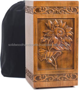 Urne funéraire en bois pour cendres humaines, urnes de crémation pour hommes et femmes, urnes de haute qualité - Product Image 1