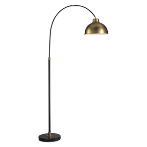 High-End Decorative Metal Table <b>Lamp</b> with Floral <b>Pattern</b> <b>Shade</b> and Brass Finish Glass Body - Product Image 5