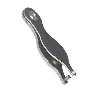 Pinza manual de acero inoxidable de alta demanda para etiquetado de orejas, juego de instrumentos veterinarios reutilizables, inoxidables, con certificación CE, en venta - Product Image 3