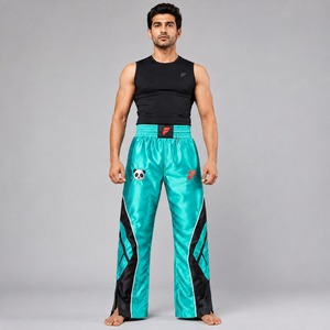 Pantalon de kick-boxing durable conçu pour les entraînements exigeants, offrant un confort supérieur et une liberté de mouvement optimale. - Product Image 1