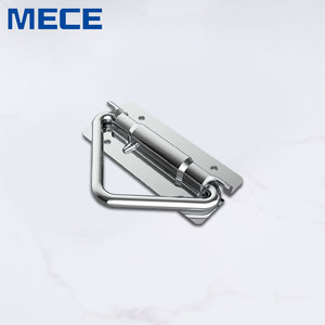 Poignée robuste en acier inoxydable 304 pour boîte à outils, étui de transport d'équipement, poignée à ressort pliable, composants industriels - Product Image 3