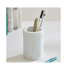 Porte-stylo en marbre, organisateur de table, rangement multifonctionnel pour stylos, accessoires de rangement pour papeterie de bureau - Product Image 2