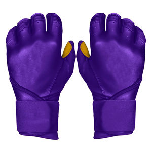 Guantes de Béisbol de Cuero Personalizados con Logotipo, de Primera Calidad, Transpirables, con Costuras Contorneadas para Mano Derecha - Product Image 1
