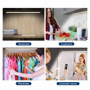 Barra Luminosa LED 5W Alimentata via USB, Attivabile al Tocco, Dimmerabile, per Illuminazione di Armadietti in 3000K-6000K, Ideale per Piatti e Stoviglie - Product Image 4