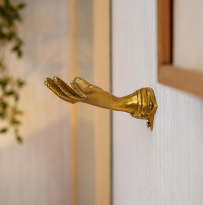 Modern Home <b>Wall</b> <b>Organisation</b> <b>Hook</b> Holder For Towel Coat Pant Hanger Handmade Gold Finished & Excellent Quality <b>Hook</b> Holder - Product Image 2