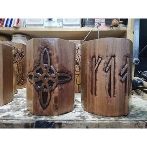 Taza de Madera Natural para Bebidas, para los Amantes de las Bebidas - Product Image 6