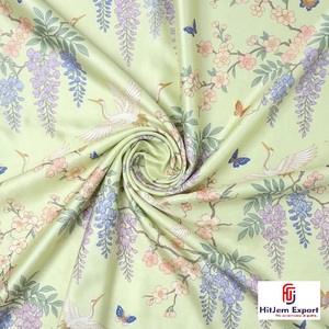 Fabricant de tissus en satin japonais imprimés, sur mesure, OEM, ODM, pour vêtements, textiles de mariage et de maison, usine d'exportation - Product Image 5