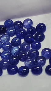 Hermosa Piedra Suelta de Tanzanita Azul Violeta Cabujón para Joyería Fina y Colección de Gemas - Product Image 3
