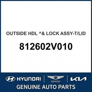 Puertas Traseras Nuevas para Veloster 812602V010 - Product Image 1