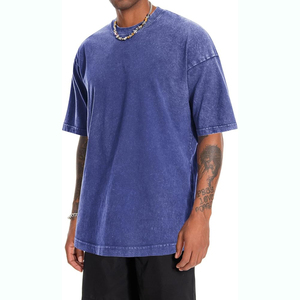 Camisetas de Hombre de Punto 100% Algodón, de Secado Rápido, Ligeras, Ajustadas, Transpirables, con Diseño Sólido, Novedad en Tendencia - Product Image 3