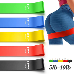 Ensemble de bandes de résistance longues et épaisses durables pour l'entraînement, le yoga, les exercices des fessiers et des jambes, et le lifting des fesses en salle de sport - Product Image 1
