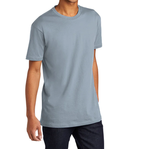 T-shirt unisexe de luxe à col rond, grande taille, avec logo personnalisé, 100 % coton, style décontracté et épais, le plus vendu - Product Image 5