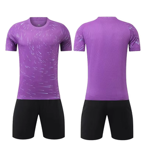 Maillot de football de club de la nouvelle saison 24-25 de qualité supérieure, 100% polyester, uniforme de football pour hommes et enfants - Product Image 5