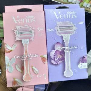 Rasoir manuel Gillette Venus Deluxe original avec cinq lames en acier inoxydable, fonction de lissage en spirale, pour la vente en gros - Product Image 6