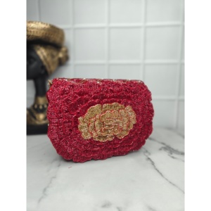 Bolso DE BODA indio con detalles florales - Product Image 1