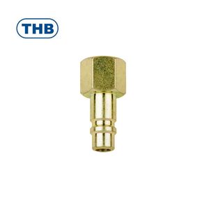 THB High Pressure American Type Air <b>Universal</b> <b>Plug</b> Female NPT Thread International type 3/8" body - Product Image 1