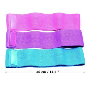 Bande de résistance en nylon à imprimé léopard rouge, confortable, pour exercices de fitness, pour tous les âges - Product Image 5