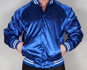 Custom Reversible <b>Waterproof</b> Baseball Satin Varsity <b>Jacket</b> for Men-Winter Wear - Product Image 1