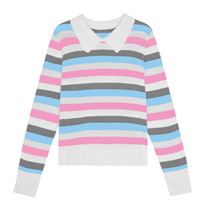 Zeta Phi Beta <b>Women's</b> Casual Solid Button V-neck Cotton <b>Cardigan</b> Winter Knitted Custom Sizes Breathable Lace Streetwear - Product Image 4