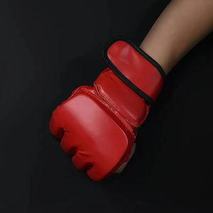 ถุงมือ MMA แบบกำหนดเอง และถุงมือฝึกซ้อมมวย MMA สำหรับฝึกมวยไทย บราซิลเลียนยิวยิตสู การฝึกซ้อมการต่อสู้ การต่อยมวย MMA ศิลปะการต่อสู้ - Product Image 4